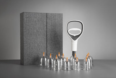 Schröpfset / Cupping Set – HWATO, CE · mit Vakuumpumpe